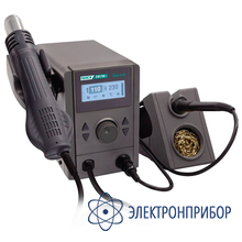 Паяльный комплекс 2 в 1 Quick 707D+