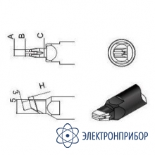 Жало Quick 911G-30N10H20 SOLDERING ROBOT TIP