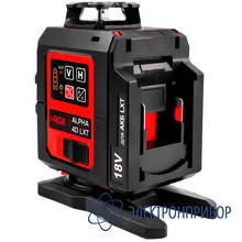 Лазерный уровень RGK ALPHA 4D LXT (без акб)