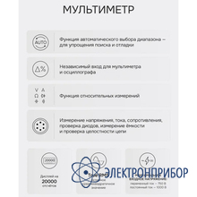 Осциллограф-мультиметр RGK DHO100