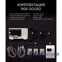 Цифровой осциллограф RGK DO1252