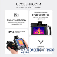 Тепловизор RGK TL-384 Pro