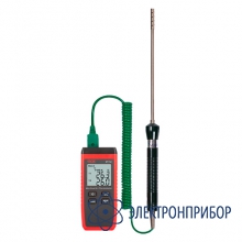 Контактный термометр с зондом температуры воздуха RGK CT-12+TR-10A