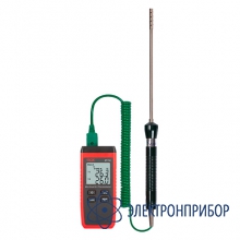 Контактный термометр с зондом температуры воздуха RGK CT-12+TR-10A