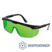 Для работы с лазерными приборами RGK очки зелёные