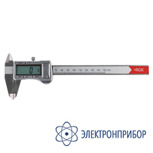 Штангенциркуль электронный дробный дюймовый RGK SCD-150