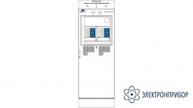 Шкаф резервных защит трансформатора и аув стороны вн ШЭРА-РЗАТ-2001