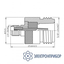 Разъем sma jack-n jack S-024