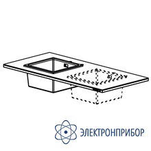 Столешница лабораторная 1000х700мм с раковиной С-О2-10-7 LAB