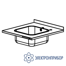 Столешница лабораторная 650х700мм с отверстием 425х435мм с керамогранитной раковиной С-О2-6,5-7 LAB керамогранит