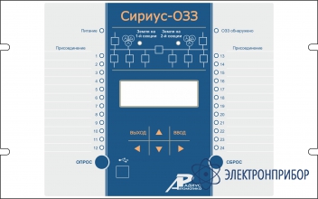 Устройство определения присоединения с однофазным замыканием на землю Сириус-ОЗЗ-48В-И1