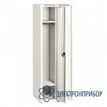 Шкаф лабораторный для одежды двухсекционный 600*500*1750мм ШО-3 LAB RAL9010