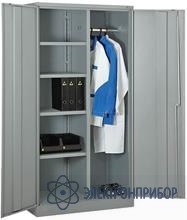 Шкаф комбинированный (цвет светло-серый) ШК-1 RAL7035