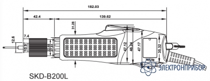 Винтоверт Kilews SKD-B207L ESD (B) с силовым контроллером SKP-32B-60W