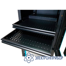 Система выдвижных ящиков черная для укороченной полки USSB-DC ESD RAL9005