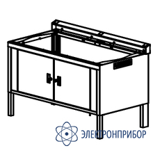 Основание стола-мойки лабораторного 1400*700мм СМ-14-7 LAB RAL9010