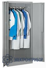 Шкаф для одежды (цвет тёмно-серый) ШО-1 RAL7012