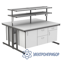 Стол лабораторный островной высокий СО-180.160.90