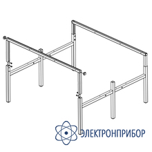 Основание стола островного рабочего 2х(1000х700)мм СО-10-7 Остров