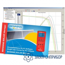 Тестер фотоэлектрических систем и графопостроитель Benning PV 2