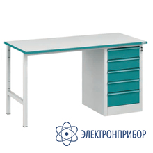 Основание стола лабораторного под тумбу 1500х700мм СР-15-7/1 Констант LAB RAL9010