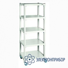 Подкатная лабораторная стойка 600*500*1605мм СТ-06 LAB RAL9010