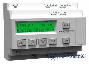 Каскадный контроллер для управления насосами с преобразователем частоты СУНА-122.24.05.10