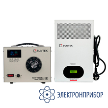Комплект однофазного автотрансформатора латр и инверторного стабилизатора напряжения SUNTEK 1000ВА GRAY (4А, 0-300В) + SUNTEK QUANTUM 1000 ВА