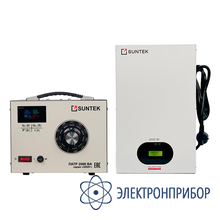 Комплект однофазного автотрансформатора латр и инверторного стабилизатора напряжения SUNTEK 2000ВА GRAY (8А, 0-300В) + SUNTEK QUANTUM 2000 ВА