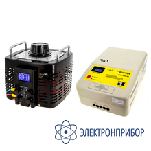 Комплект автотрансформатора латр однофазного и электромеханического стабилизатора напряжения SUNTEK 3000ВА (12А, 0-300В) + SUNTEK ЭМ 5000 ВА