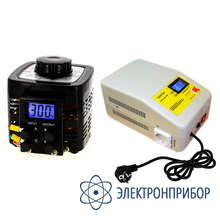 Комплект автотрансформатора латр однофазного и электромеханического стабилизатора напряжения SUNTEK 500ВА (2А, 0-300В) + SUNTEK ЭМ 550 ВА