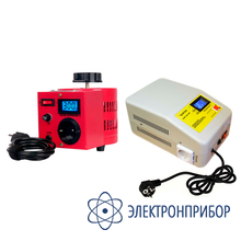 Комплект однофазного автотрансформатора латр и электромеханического стабилизатора напряжения SUNTEK 500ВА RED (2А, 0-300В) + SUNTEK ЭМ 550 ВА