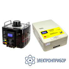 Комплект автотрансформатора латр однофазного и электромеханического стабилизатора напряжения SUNTEK 7000ВА (28А, 0-300В) + SUNTEK ЭМ 8500 ВА
