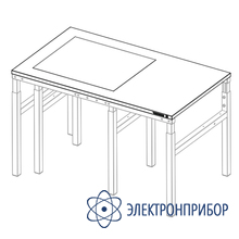 Столешница лабораторная для весового комбинированного стола справа 1200х700мм СВК-12-7/П LAB