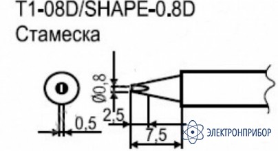 Паяльные сменные композитные головки для станции 941 T1-08D