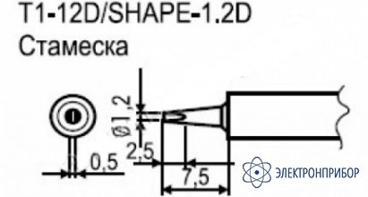 Паяльные сменные композитные головки для станции 941 T1-12D