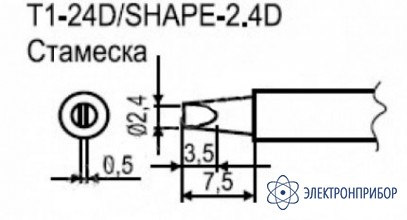 Паяльные сменные композитные головки для станции 941 T1-2BC