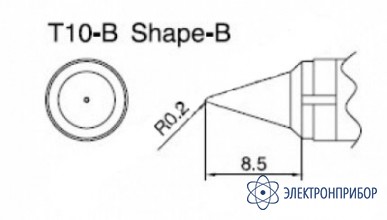 Паяльная сменная композитная головка для станций 938 T10-B