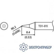 Наконечник для станции fx-100 450°с T31-01I