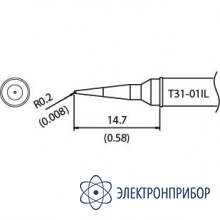 Наконечник для станции fx-100 450°с T31-01IL