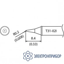 Наконечник для станции fx-100 400°с T31-02I