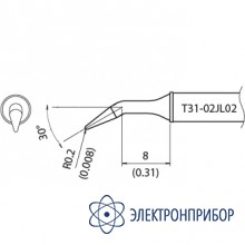 Наконечник для станции fx-100 400°с T31-02JL02