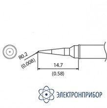 Наконечник для станции fx-100 350°с T31-03IL