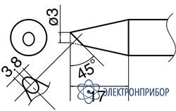 Наконечник для станций fx-801 T33-BC3