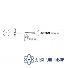 Насадка паяльная T900-0.5C