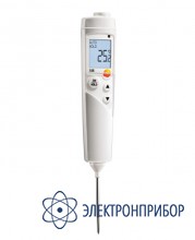 Пищевой проникающий термометр с чехлом topsafe testo 106 комплект