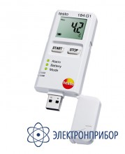 Мини-логгер данных температуры, влажности и ударной нагрузки testo 184 G1