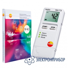 Мини-логгеры данных температуры (20 шт.) + по comsoft professional 4 testo 184 T3 комплект