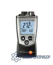 2-х канальный прибор измерения температуры с ик термометром testo 810