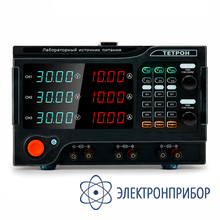 Трехканальный источник питания 80 вольт 10 ампер ТЕТРОН-8010-3